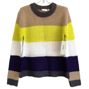 Cloth by RD Stripe Sweater Sz M